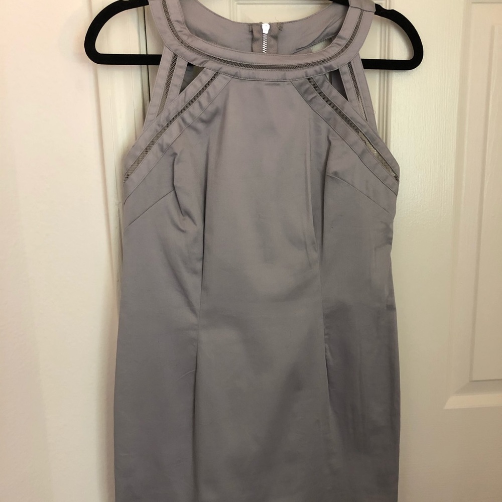 COPY - Light gray mini dress